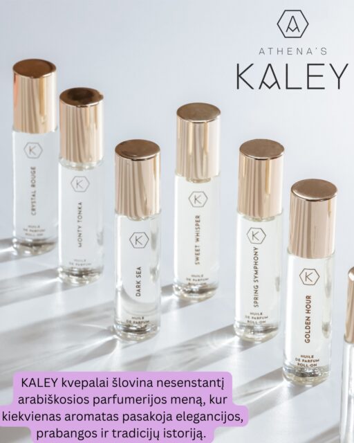 Hebea Glow pristato KALEY – išskirtinę roll-on aliejinių kvepalų kolekciją, sukurtą moteriai, kuri vertina subtilią prabangą ir išliekantį įspūdį. Kiekvienas aromatas čia tarsi tylus aksesuaras – elegantiškas, moteriškas ir įsimenantis. Vos keli lašeliai palieka rafinuotą aromato šleifą, kuris lydi visą dieną ir atskleidžia išskirtinį kvapo savininkės charakterį.
Kaley kvepalai įkūnija nesenstančią arabiškosios parfumerijos estetiką, kur tradicijos susitinka su europietiška meistryste. Be alkoholio sukurta aliejinė formulė užtikrina švelnumą odai ir plaukams, sodrią aromato evoliuciją ir ryškiai išliekantį pojūtį. Tai turtingi, kompleksiški kvapai, kurie laikui bėgant atsiveria naujais sluoksniais – subtiliai, šiltai ir nepaprastai elegantiškai.
Susisiekite su mumis, jei norite KALEY įtraukti į savo asortimentą
#hebeaglow #kaley #kvepalai #arabiskikvepalai #rollon #madeinitaly🇮🇹