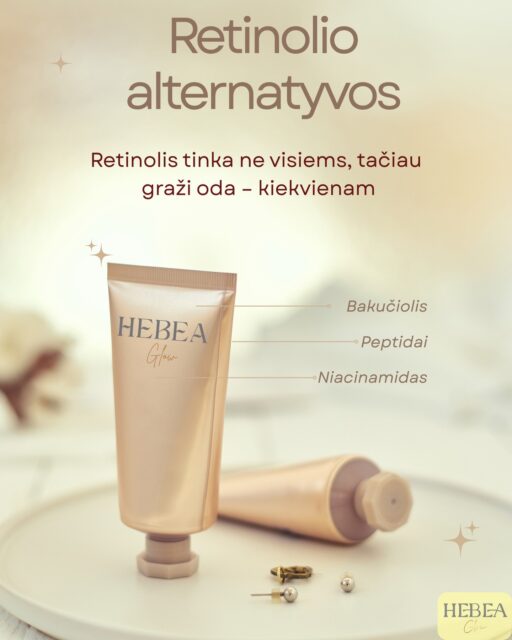 Retonolio alternatyvų ABC
Augantis poreikis švelnesnio poveikio priemonėms, tinkamoms net ir jautriai ar probleminei odai, skatina ieškoti retinolio alternatyvų. Daugelis vartotojų nori veiksmingų odos priežiūros sprendimų, kurie nesukeltų odos dirginimo, paraudimo ar sausumo.
Švelniai, bet efektyviai – alternatyvos suteikia stangresnę, lygesnę ir jaunatviškesnę odą, tinkamą visiems odos tipams.
#hebeaglow #odospriežiūra #sveikaoda