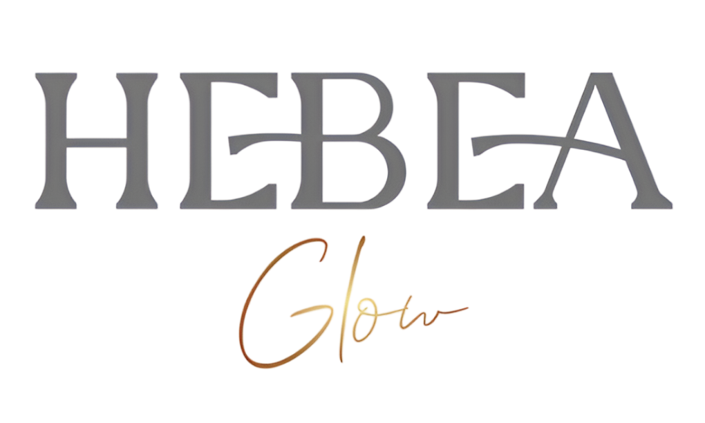 Hebea Glow logotipas prekinis ženklas